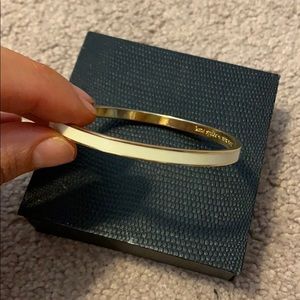 Kate spare white bangle